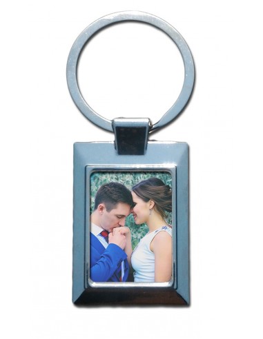 Personalize Rectangle Shape Key Chain @ accessorybee.com