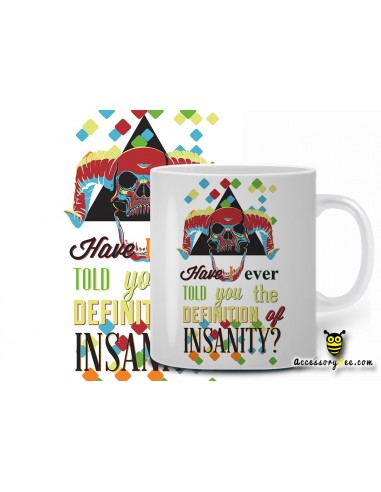 Limit of Insanity- Designer Coffee Mug